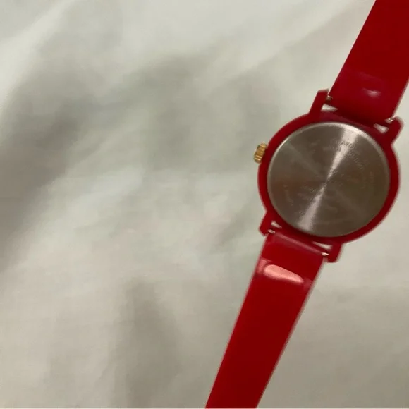 Vintage Cherry Red Crayola Crayons Kids Analog Watch Untested AS IS 90s